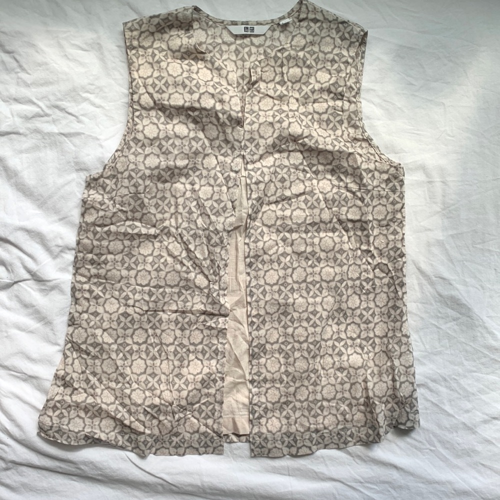 Linen tank top